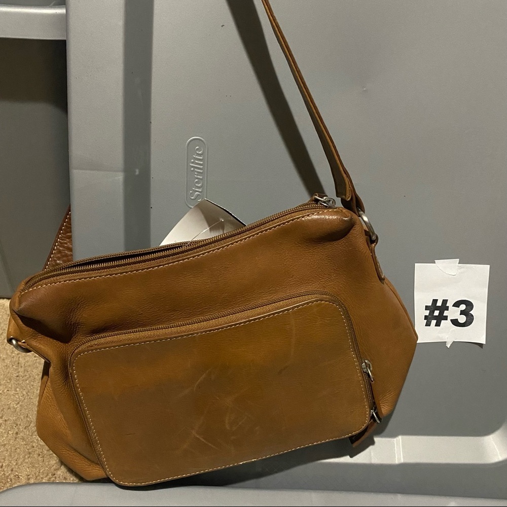 Women’s Leather Brown Used Bag
